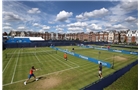 LONDON, ENGLAND - JUNE 08:  General view as players practice ahead of the AEGON Championships at Queens Club on June 8, 2014 in London, England.  (Photo by Jan Kruger/Getty Images)